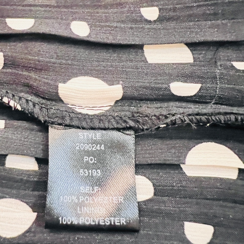 Anthropologie Current Air Metallic Polka Dot Dress – Size M​ - Picture 15 of 15